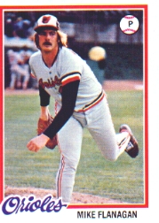 1978 Topps Baseball Cards      341     Mike Flanagan